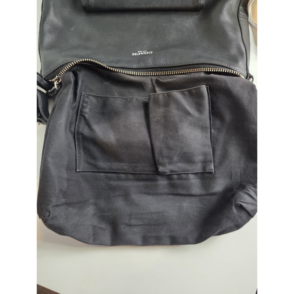 Coach Legacy Courtenay Hobo Black Leather‎ Purse Shoulder Bag 22381 - Picture 10 of 13